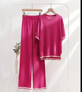 2 PC BEIGE STYLE WOMEN LOUNGE WEAR